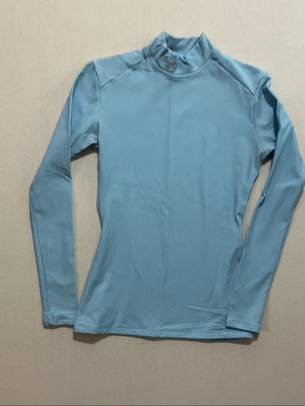 Under Armour Women's Light Blue Long-Sleeve Swim Rash Guard